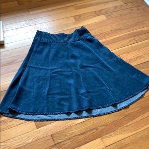 Nic and Zoe chambray skirt, size 8